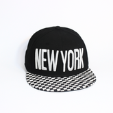NY CHECKMATE SNAPBACK CAP
